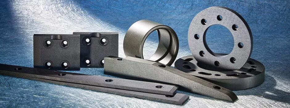 A group of different types of metal parts.