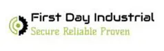 A picture of the first day industries logo.